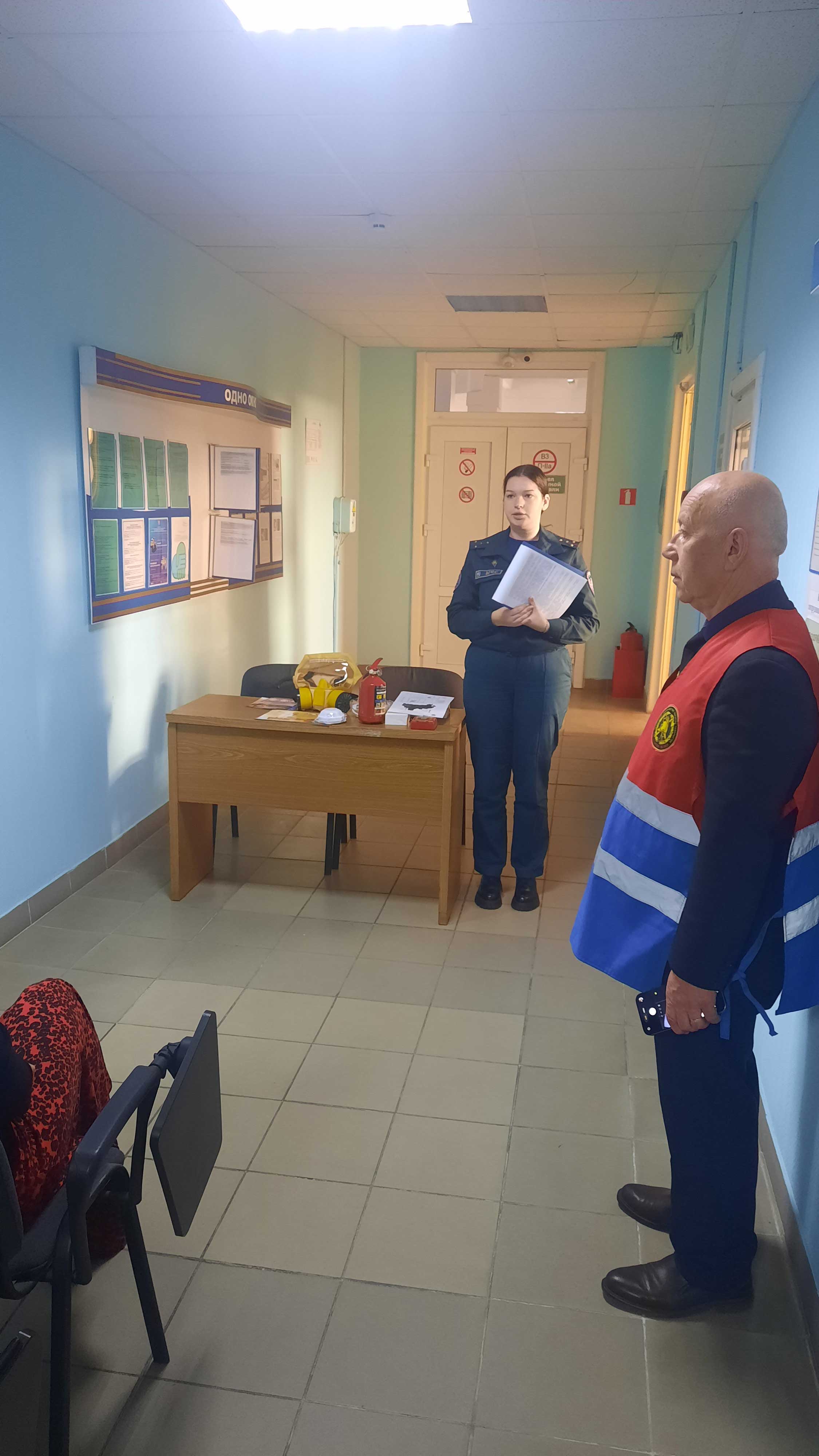 На предприятии прошла встреча с представителями Барановичского горрайотдела по чрезвычайным ситуациям и УП «Барановичского комбината противопожарных работ»